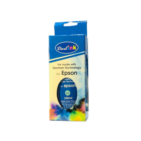 Darlink Refill Ink for epson Inkjet Printer - 100 ML(LC)